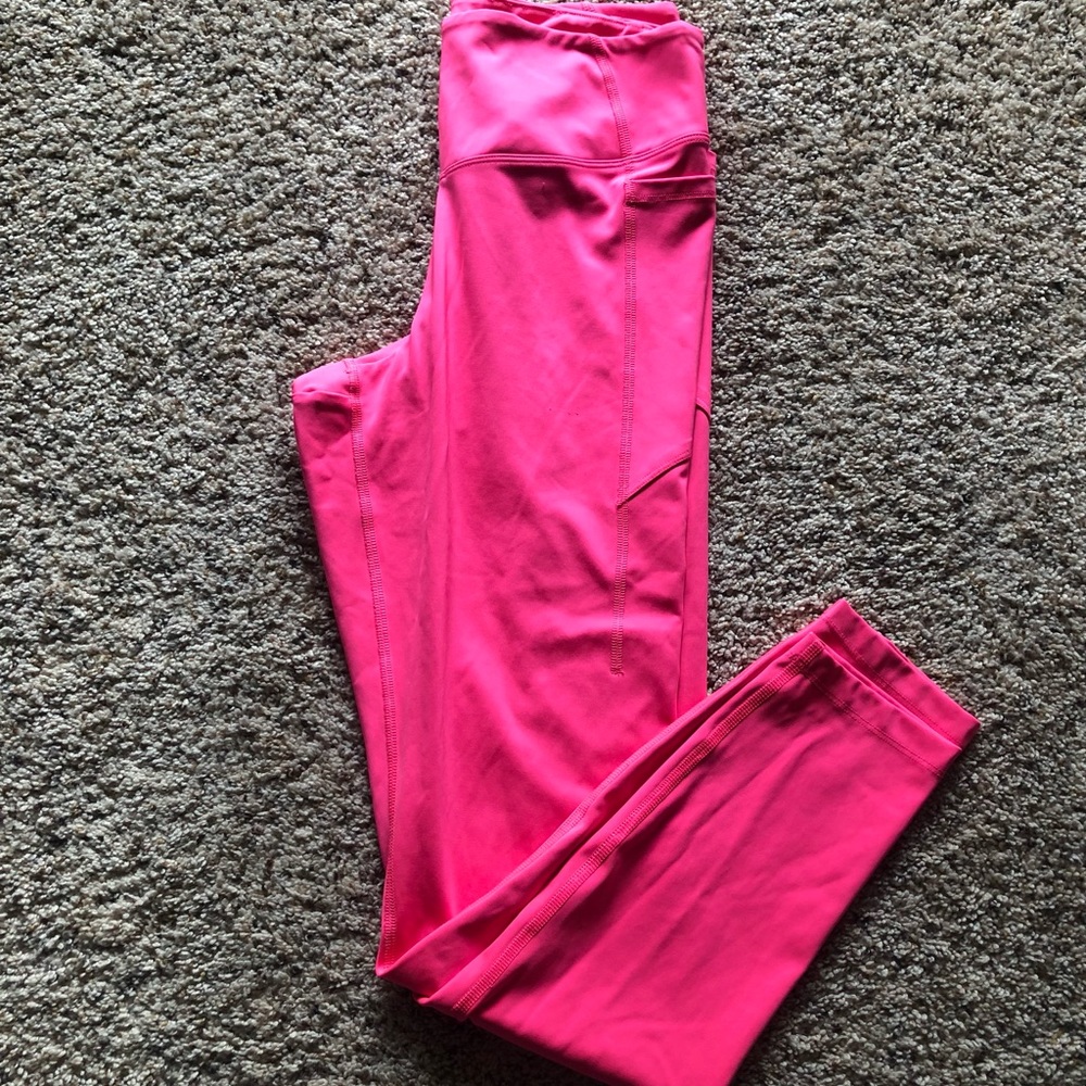 Hot pink ultimate v leggings